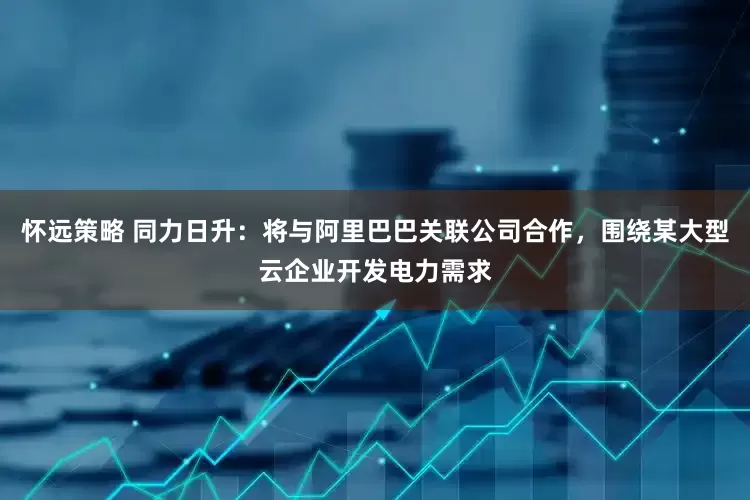 怀远策略 同力日升：将与阿里巴巴关联公司合作，围绕某大型云企业开发电力需求